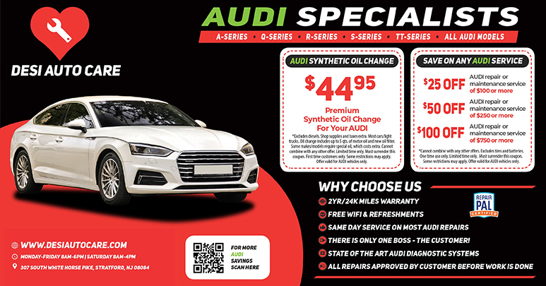 Audi Repair Atlanta - Audi Mechanic - German Car Repair