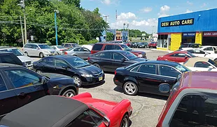 Audi Vehicles in a Parking Lot | Desi Auto Care
