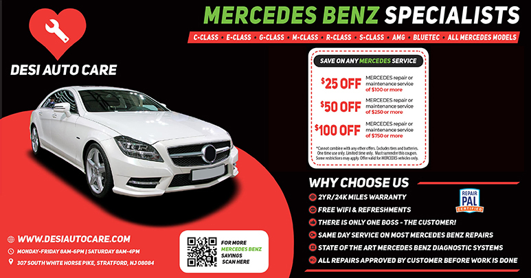 Mercedes Services Special - Desi Auto Care