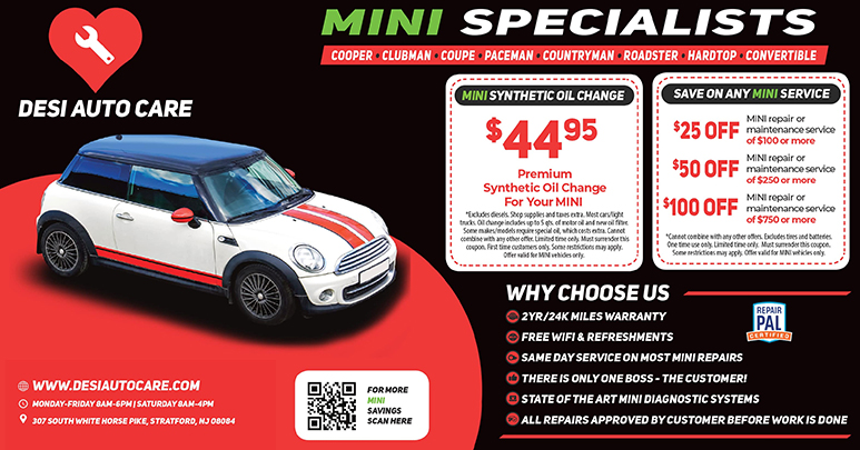 MINI Services 2 | Desi Auto Care