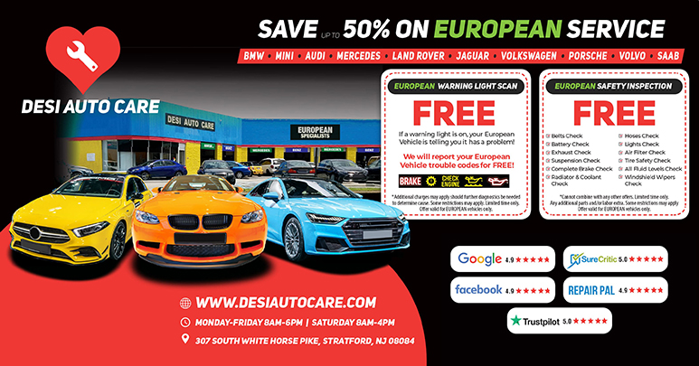 European Service | Desi Auto Care